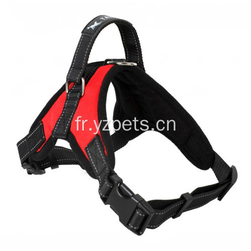 Harnais de sangle pour chien en tissu tissé